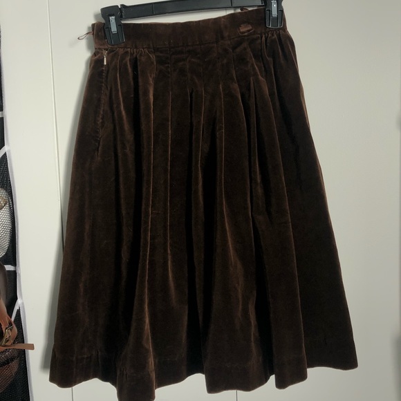 Dresses & Skirts - Brown Velvet skirt
